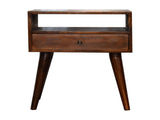 Modern Chestnut Solid Wood Bedside B182P166567