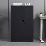 ZUN Metal Storage Cabinet with Locking Doors and Adjustable Shelf, Filing Storage Cabinet , 00968066