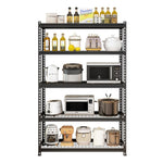 ZUN 5-Tier Adjustable Metal Shelving Unit ,Heavy Duty Garage Shelving,Storage Racks,Industrial Utility 78553860