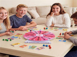 24" Spinning Prize Wheel with Foldable Stand Stand-Up & Tabletop Fortune Wheel - Pink 59307711
