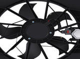 Radiator Fan Assembly fit for Dodge Dart 2013-2016 CF13074 Direct Fit 240W 03677541
