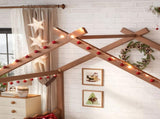 Full House Floor Bed with Support Slats, Solid Wood House Bed Frame for Kids, No Box Spring Needed W1580P535184