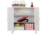 Double Doors Bathroom Cabinet White 37641969