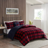 King Plush to Sherpa Down Alternative Comforter Set B035100500