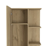 Los Angeles Linen Cabinet, Five Shelves, One Cabinet, Divisions B128P148932