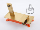 Wall Mount Faucet for Bathroom Sink or Bathtub, Single Handle 2 Holes Brass Rough-in Valve Included, 12158817