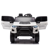 24V10A Two-seater Kids Ride On Electric Pickup, kids ride on toy W/parents remote control,4WD 800W W1578P196860