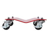 4PACK 2500lbs Capacity Professional Steel Vehicle Dollies,Heavy Duty Wheel Dolly,Car Dolly,Steel W465P262029