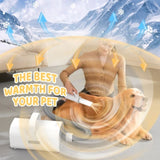 Pet Dog Dryer, 4-in-1 Dog Hair Dryer with Smart Heat-insulated Handle, 90m/s High-Velocity Dog Hair 39730321
