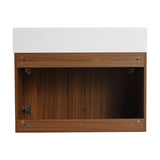 30 Inch Bathroom Cabinet With Sink,Soft Close Doors,Float Mounting Design, For Small Bathroom W999P228750