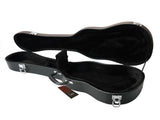 26" Tenor Python Pattern Leather Ukulele Case Black 14670546