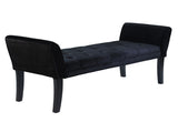 Chatham Bench in Black Velvet B2736P354273