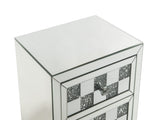 Noralie Mirrored and Faux Diamonds Accent Table B2726P243283