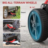 3 Ton Big Wheel Hydraulic Car Jack for Trucks, SUVs, ATVs, Red 21238072