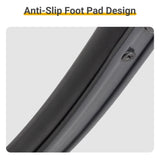 Oversized Rattan Papasan Chair, Outdoor Steel Wicker Rocking Seating with Thick Padded Cushion for 04284063