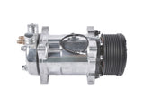 A/C Compressor w/ Clutch Replacement for Sanden 508 Style 8-Groove Serpentine Belt HC5002C 20913760