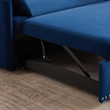 MH" Sleeper Sofa Bed w/USB Port, 3-in-1 adjustable sleeper with pull-out bed, 2 lumbar pillows and W1193137591