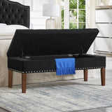 Tufted Bench with Storage W2186P262476