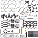 Engine Rebuild Kit - Crankshaft Con Rods Timing Kit Fit For HYUNDAI KIA 1.6L 23041-2B600, 06089217