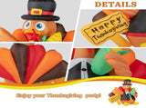 5ft 12W Turkey with Corn 7pcs LED Light Garden Turkey Decoration 05335220