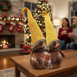 2PCS Set Christmas Gnomeations, Cute Fall Gnome Figurines for Christmas Thanksgiving Table 89568594