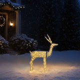 3.6FT Motorized Reindeer with Shaking Head, Outdoor Christmas Decorations with Motor & 120 Warm 28288502