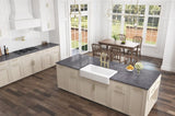 ZUN White Farmhouse Sink Deep Apron Sink Undermount Farmhouse Kitchen Sink Single Farm Sink W2287P184630