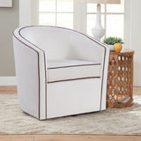 Kendall Cream Swivel Chair B050P157991