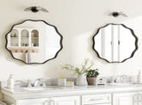 24"x32" LED Bathroom Mirror Wall Mounted Anti-Fog Vanity Mirror with Adjustable Lights, White 01836150