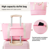 Hardshell Luggage Sets 2Pcs Bag Spinner Suitcase with TSA Lock Lightweight 20" 24" PP309433AAU