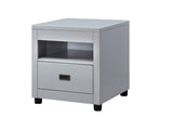 Eleanor Dove Gray Finish End Table B2726P244377