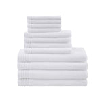 ZUN 100% Cotton Quick Dry 12 Piece Bath Towel Set B03595008