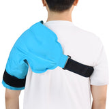 Relieve Shoulder Pain with Hot Cold Ice Pack Wrap - Reusable Compression Brace for Sports Injuries, 09766751