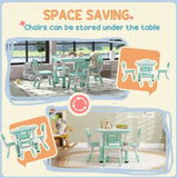 ZUN Kids Table and Chair sets 95988562