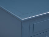 28''Pine Wood Nightstand 3 Drawers and Smooth Gliding Rails ,Simple Bedside Cabinet WF319366AAV