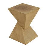 GEOMETRIC MGO SIDE TABLE,LIGHT NATURE COLOR N770P262073N