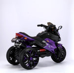 ZUN Kids Motorcycle Ride-On Motorcycle 3-Wheels Battery Powered Motorbike Rechargeable 12 V kids ride on W1760P252041