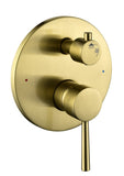 Shower System, Wall Mounted Shower Faucet Set for Bathroom with High Pressure 10" Stainless Steel S-6083-10BG