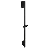 Stainless Steel Black Shower Sliding Bar 31.5 Inches for Bathroom Drilling-free 60047819