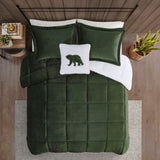 King Plush to Sherpa Down Alternative Comforter Set B035100531