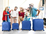 Complete 4-Piece ABS Luggage Set with Diamond Pattern & Reinforced Corners 27757840