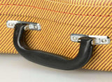 26" Top Grade Tenor Leather Ukulele Case Yellow 23486457