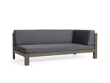 BRAVA X-BACK RIGHT CORNER BENCH, DARK GREY 57968.00DGY