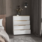 ZUN California Drawer Dresser, Four Spacious Drawers, Superior Top B128P148679