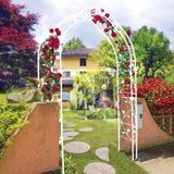 Metal Garden Assemble Freely with 8 Styles Garden Arbor Trellis Climbing Plants Support Rose W158681140