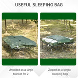ZUN Foldable Camping tent/Folding Camping Bed 09669770