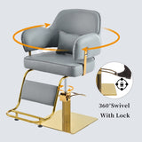 Elegant Barber,Salon for Hair Stylis,with Heavy Duty Hydraulic Pump Adjustable Barber WF318042FAA