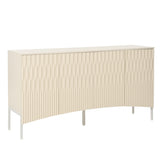 U_Style Elegant Sideboard Featuring Curved Bottom Doors with Arched Groove Design in a Stylish N711P192404K