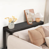 46 inch Pinewood Table, Console Table Entrance Table, Narrow Sofa Table for Living Room 99900633