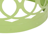 Outdoor Metal end Table -Large 73607.00GRN